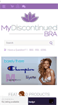 Mobile Screenshot of mydiscontinuedbra.com